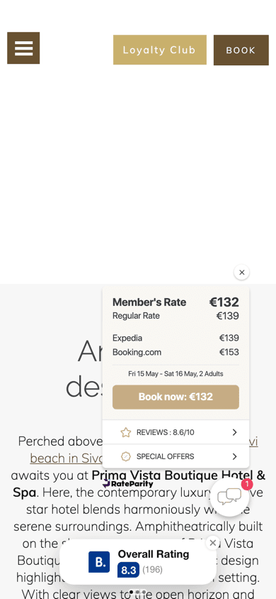 Prima Vista Boutique Hotel - Mobile