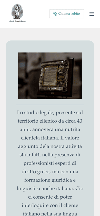 Studio Legale Sintoris - Mobile